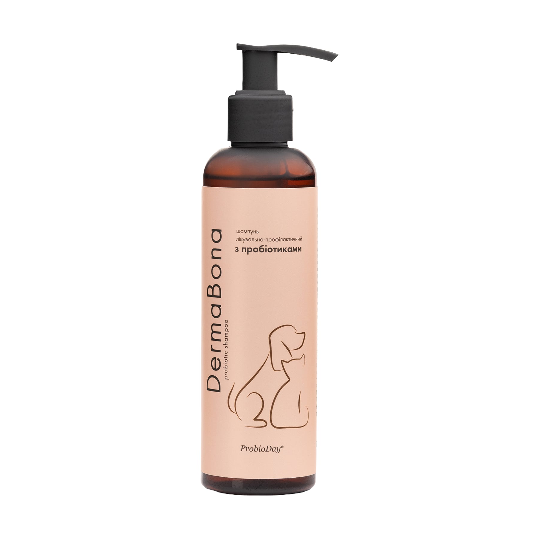 Профілактичний шампунь для домашніх тварин ProbioDay DermaBona Probiotic Shampoo, 200 мл